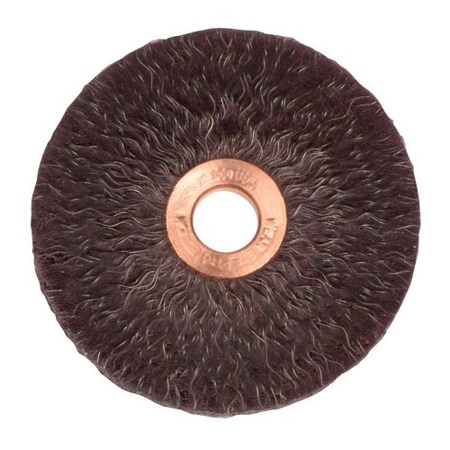 Weiler 3" Polyflex Encapsulated Dia Wheel, .014" Steel Fill, 1/2" Arbor Hole 35260